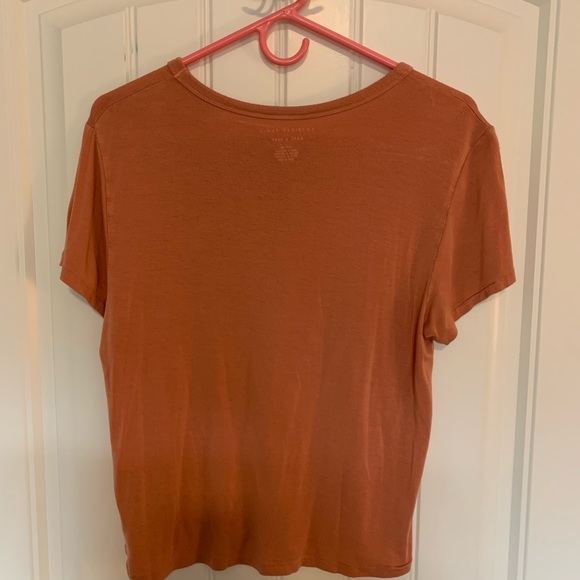 American Eagle AE Soft & Sexy Crew Neck Short Sleeve Top Womens Sz S-Read Below - Picture 4 of 5
